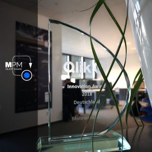 Qlik Innovation Award 2018 MPM